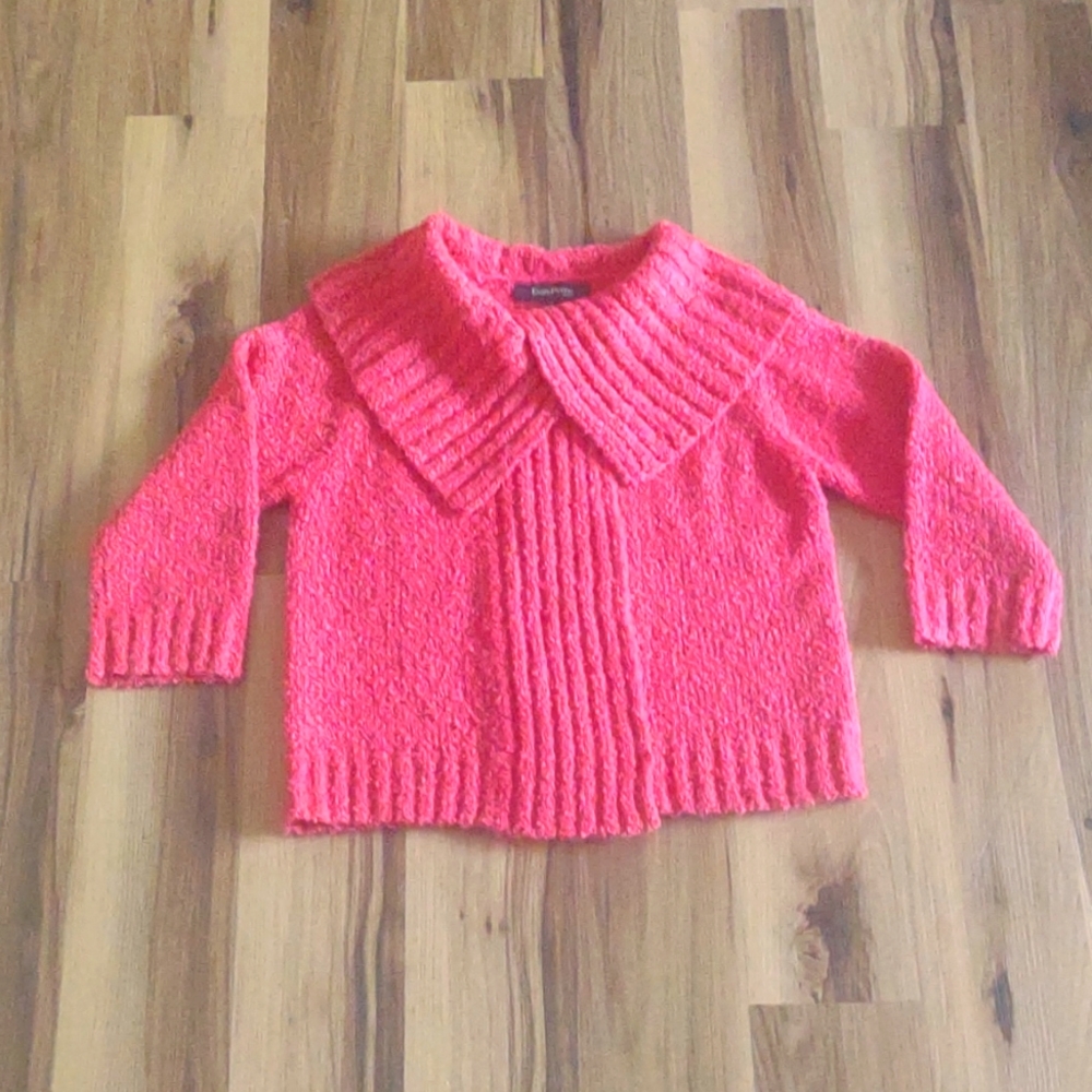 Evan-Picone petite SP Wool-blend open-cardigan sweater Elle‎ Woods Barbie core